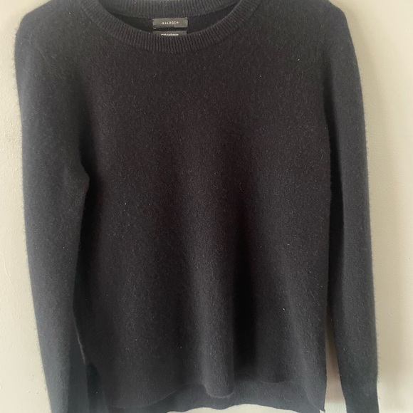 Halogen Sweaters - Halogen Black Cashmere Sweater